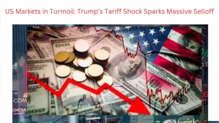 US Markets in Turmoil: Trump’s Tariff Shock Sparks Massive Selloff