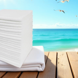 Cotton Towels 16 by 27 Inches, 1500 psc Cotton Towels for Hand,  White